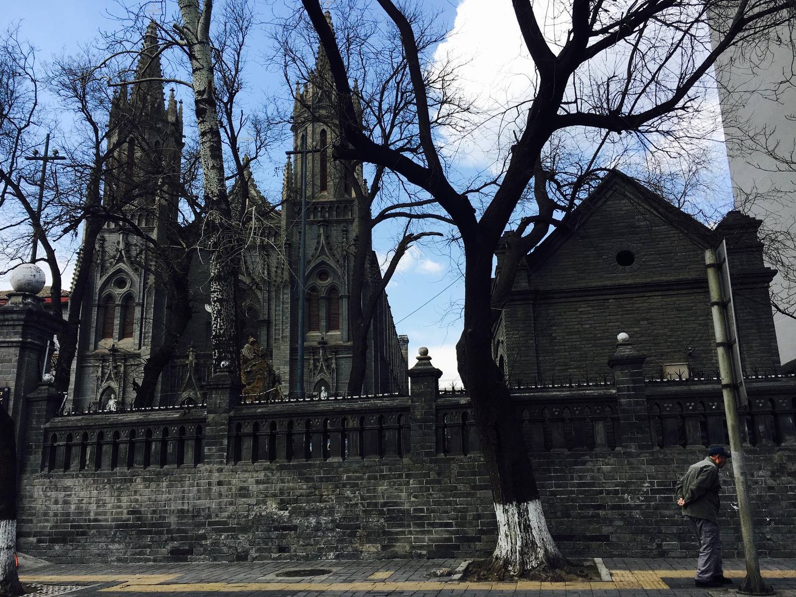 St Michael's Church in Beijing's old Legation Quarter